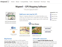 Tablet Screenshot of mapwel.eu